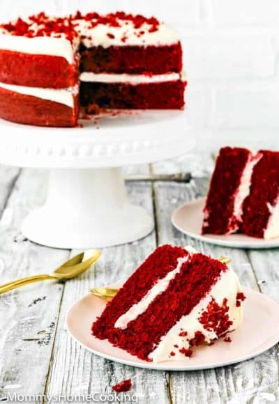 Eggless Red Velvet Cake | Mommy's Home Cooking