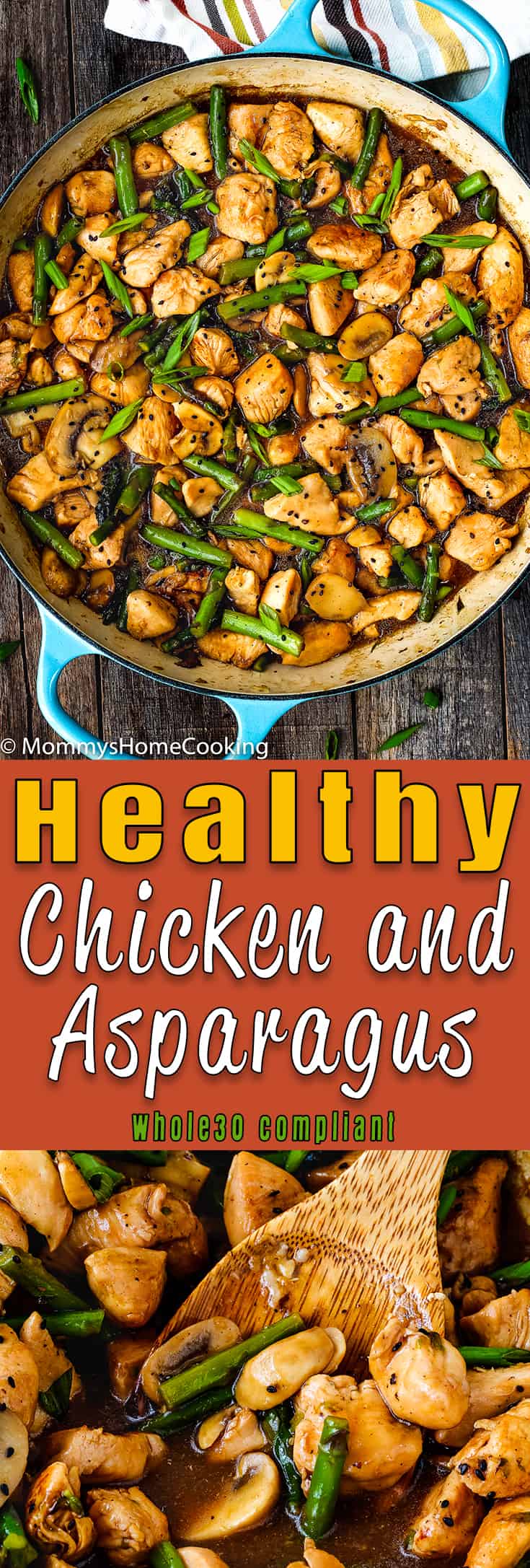 Easy Healthy Chicken And Asparagus Skillet Mommy S Home Cooking