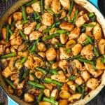 Easy Healthy Chicken and Asparagus Skillet | Mommy's Home Cooking