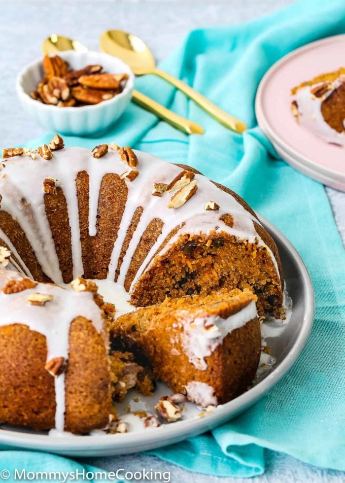 Eggless Carrot Bundt Cake - Mommy's Home Cooking