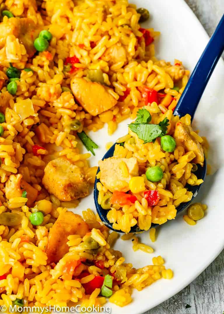 Easy Instant Pot Arroz con Pollo - Mommy's Home Cooking