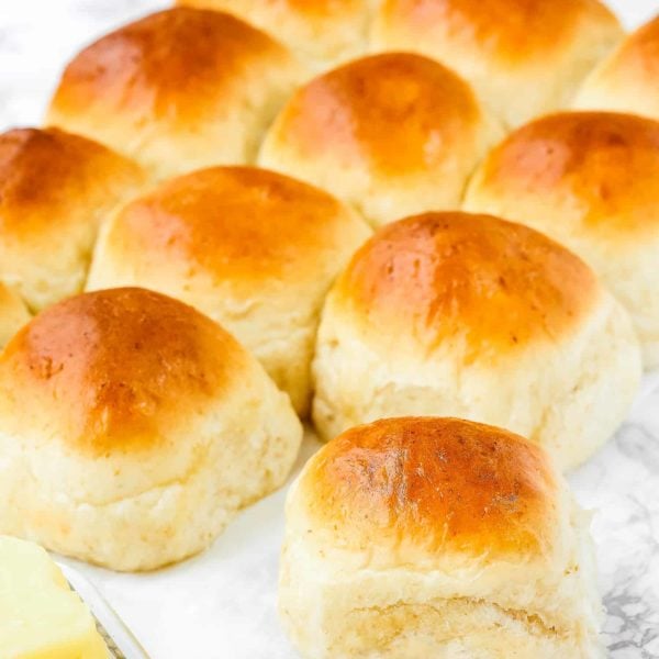 Soft & Easy Eggless Dinner Rolls - Mommy's Home Cooking