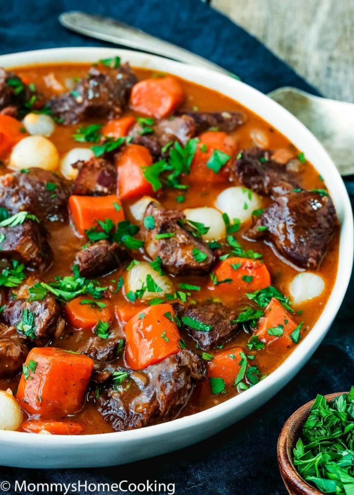 Easy Instant Pot Beef Bourguignon - Mommy's Home Cooking