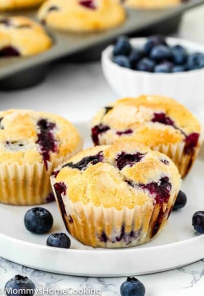 Eggless Blueberry Muffins | Mommy's Home Cooking
