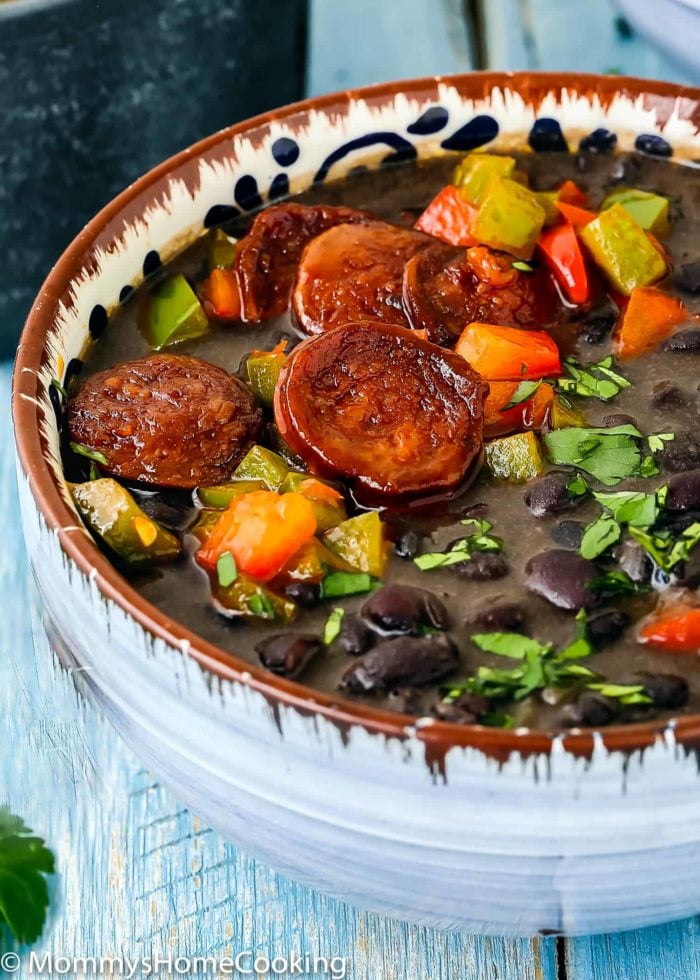 Instant Pot Black Beans with Chorizo Mommy's Home Cooking