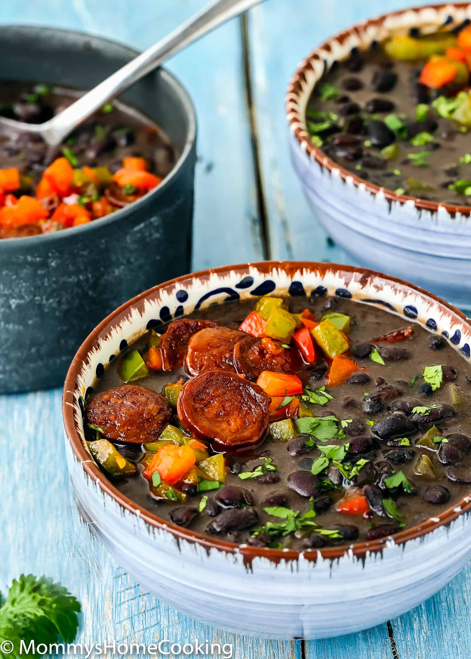 Instant pot black beans best sale and sausage