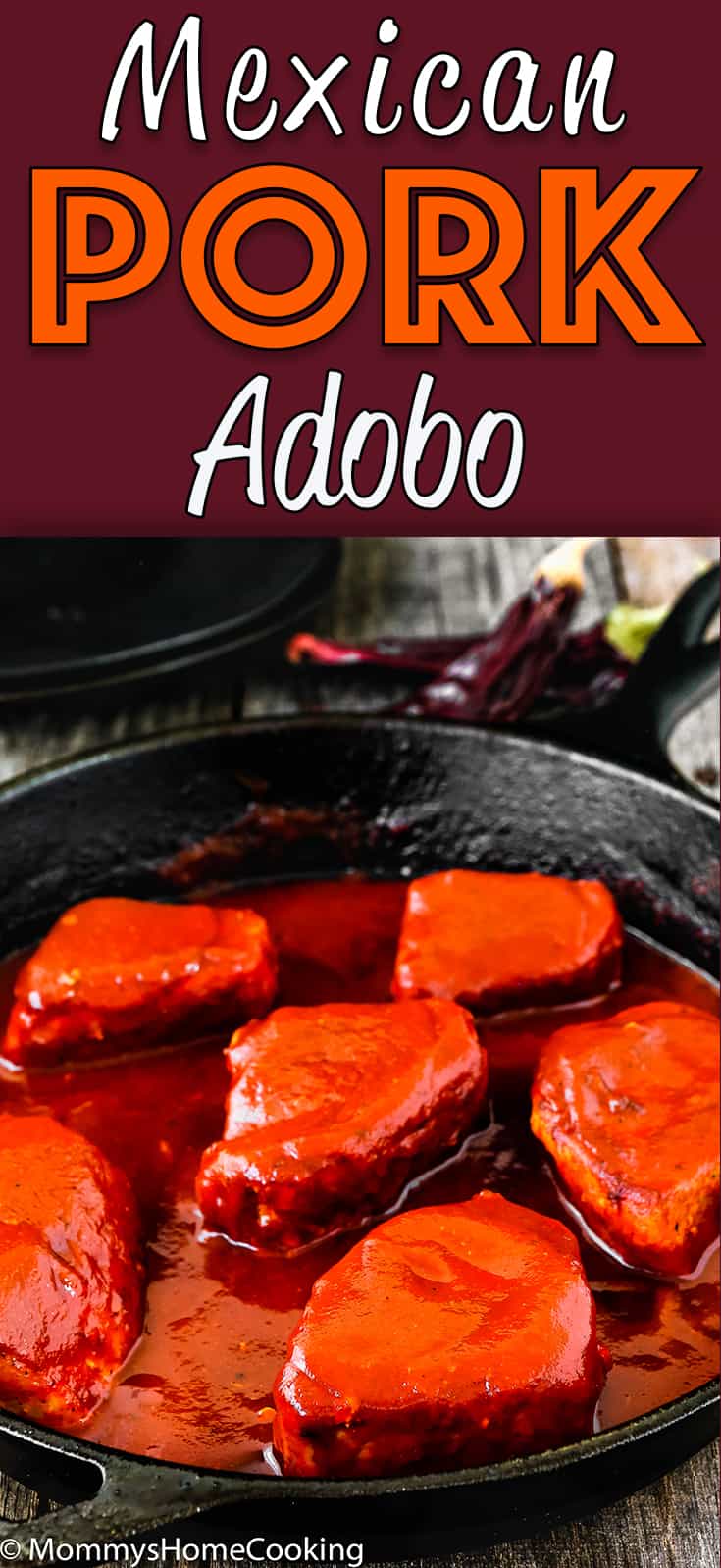 Spice up your Mexican recipes repertoire with this Mexican Pork Tenderloin Adobo! It's easy to make and super flavorful. Perfect for a Mexican-themed party or for an out of the ordinary dinner. https://mommyshomecooking.com