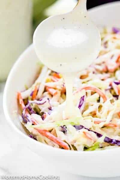 Easy Creamy Coleslaw