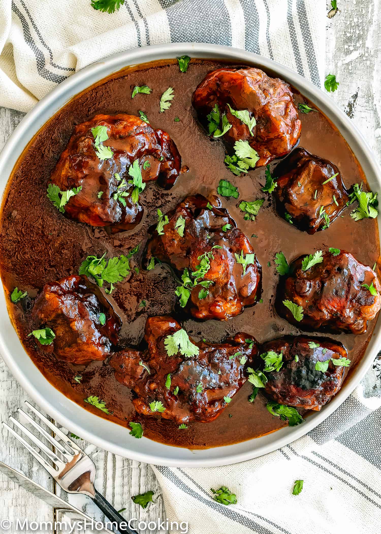 Instant Pot Honey Barbecue Beef Oxtails 3