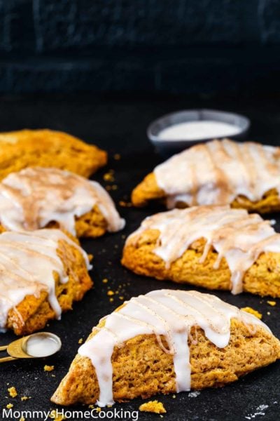 Eggless Pumpkin Chai Scones | Mommy's Home Cooking