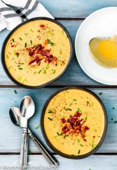 Instant Pot Smoky Cheese and Potato Soup | Mommy's Home Cooking
