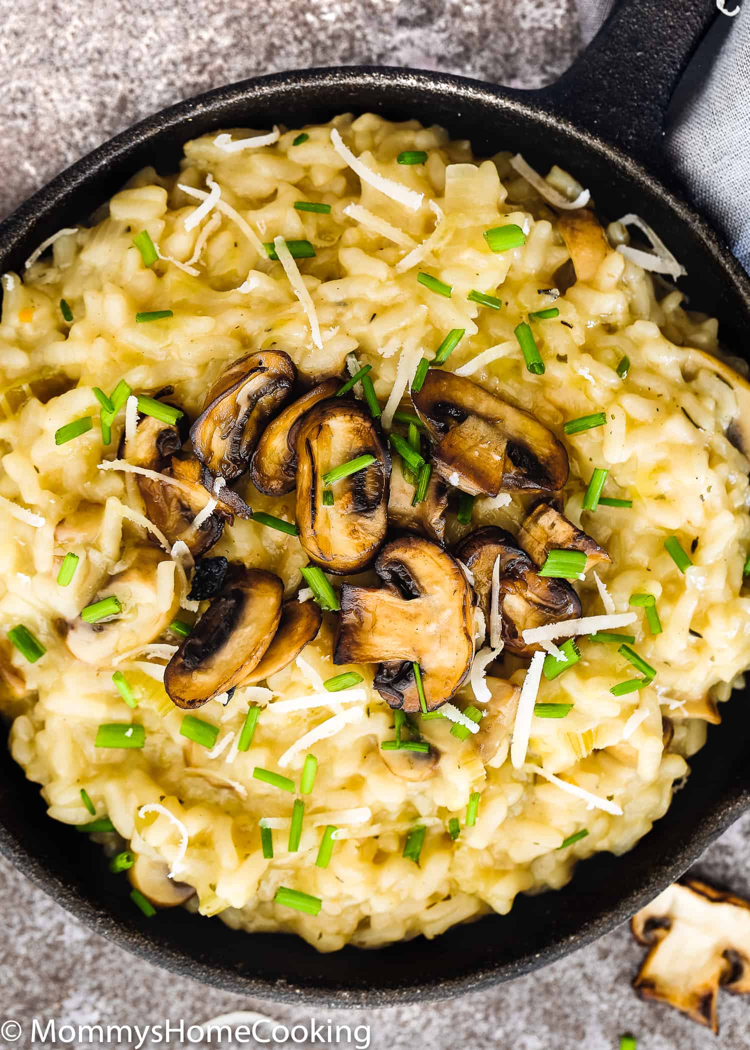 This Easy Pressure Cooker Mushroom Risotto recipe is quick, easy and hassle-free. Perfectly creamy and silky, this rice can be served as a luscious side or unique main dish. https://mommyshomecooking.com