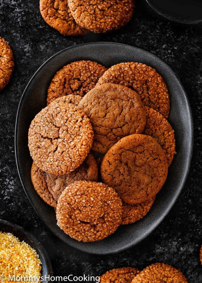 Eggless Soft Molasses Cookies Mommy's Home Cooking