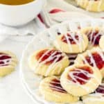 Eggless Thumbprint Cookies | Mommy's Home Cooking