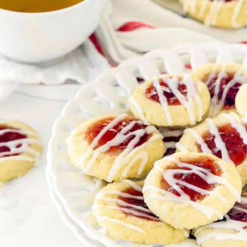 Eggless Thumbprint Cookies - Mommy's Home Cooking