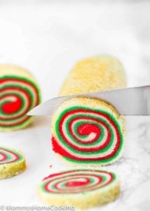 Eggless Icebox Christmas Pinwheel Cookies | Mommy's Home Cooking