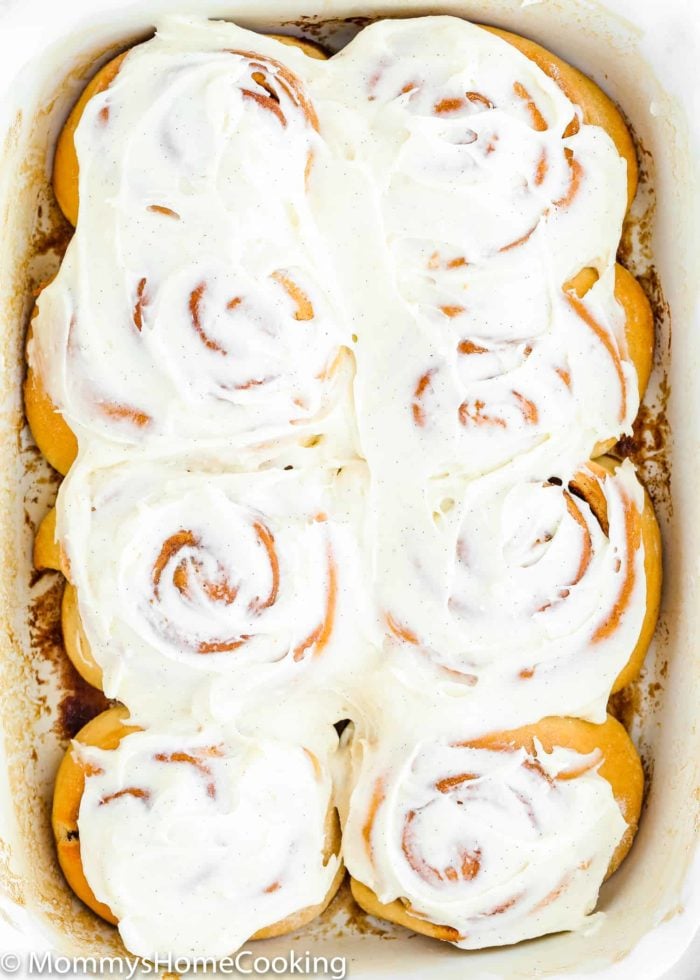 Easy Eggless Cinnamon Rolls Mommy's Home Cooking