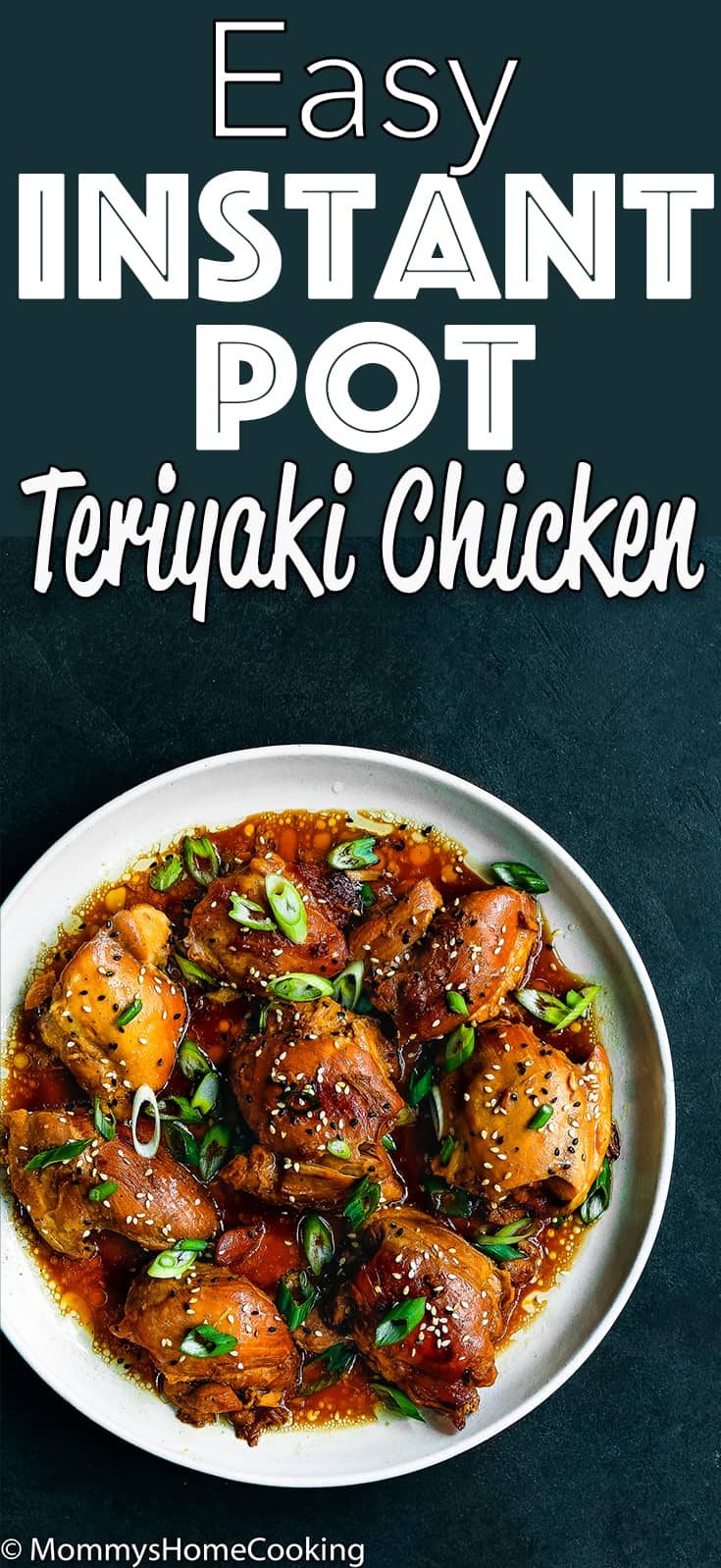 This Easy Instant Pot Teriyaki Chicken recipe is perfect for your weeknight’s dinner repertoire! Easy to make with just a few ingredients, this flavorful chicken will quickly become a family favorite. #recipe #instantpot #pressurecooker #chicken #dinner #teriyaki