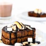 Easy Eggless Chocolate French Toast | Mommy's Home Cooking