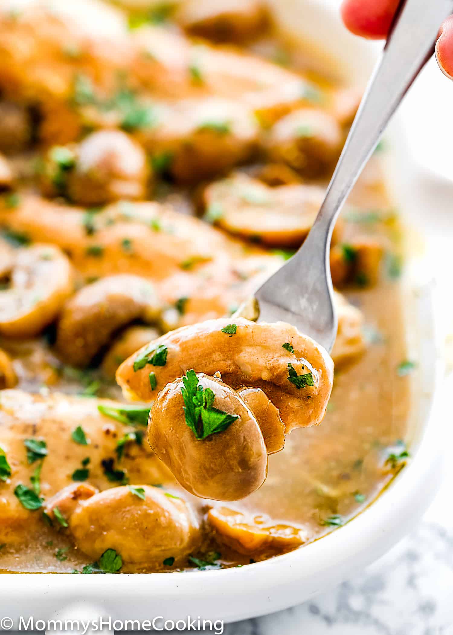 This Easy Instant Pot Chicken Madeira recipe always gets rave reviews at the dinner table!  Easy to make on busy weeknights but yet fancy to serve guests. I am sure it will become a new favorite for your family. https://mommyshomecooking.com
