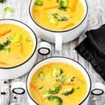 Quick & Easy Broccoli Cheddar Soup (Creamy) - Mommy's Home Cooking