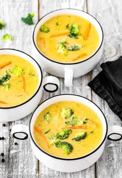 Easy Instant Pot Broccoli Cheddar Cheese Soup | Mommy's Home Cooking