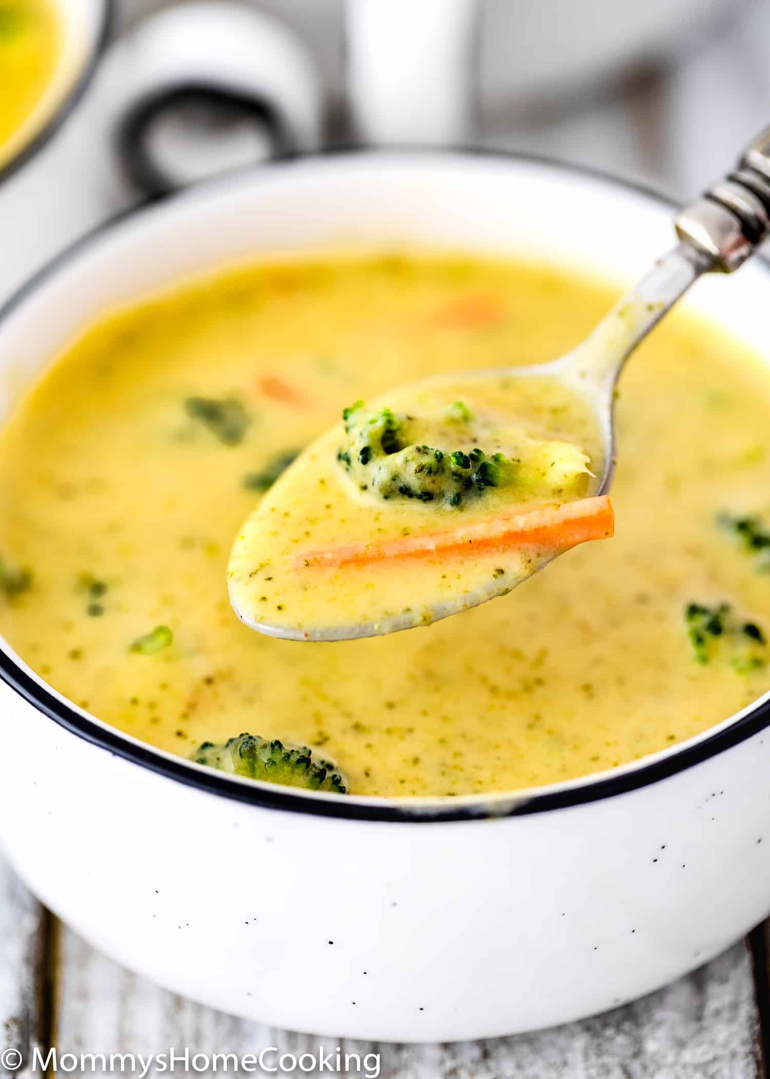 Easy Instant Pot Broccoli Cheddar Cheese Soup | Mommy's Home Cooking