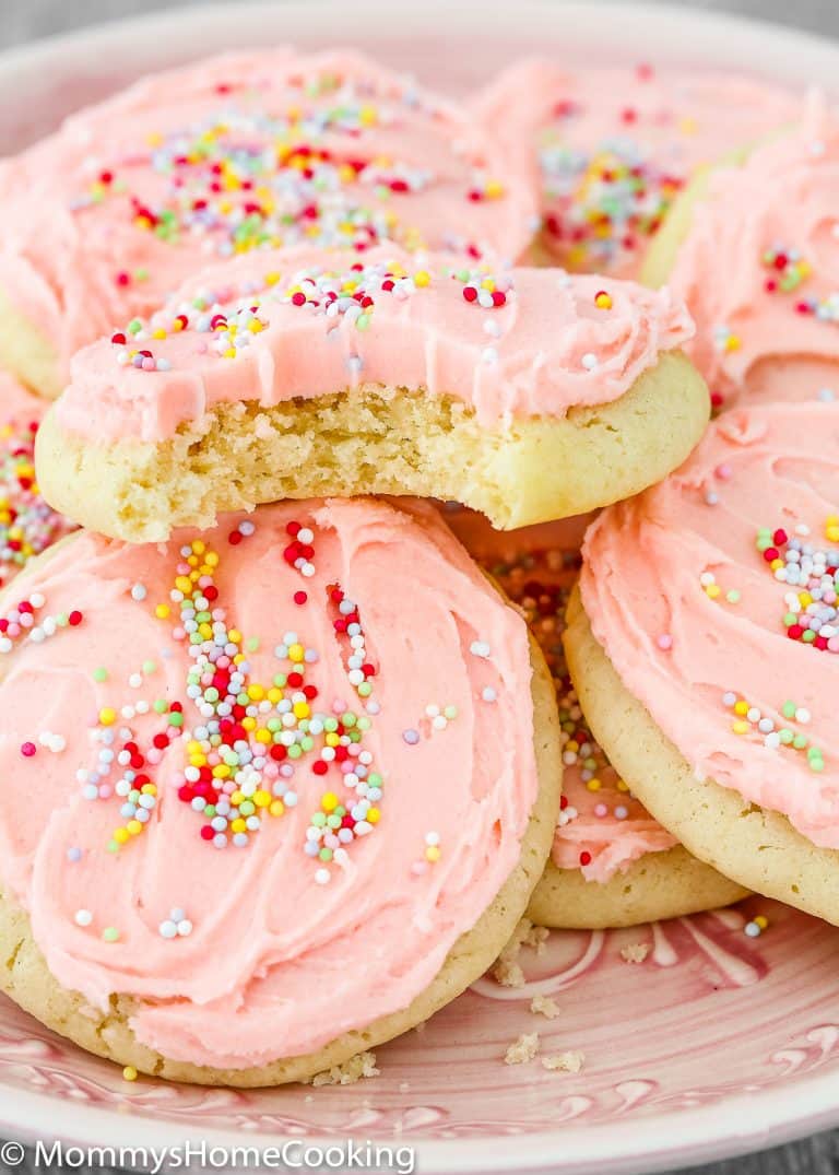 Easy Eggless Soft Sugar Cookies - Mommy's Home Cooking