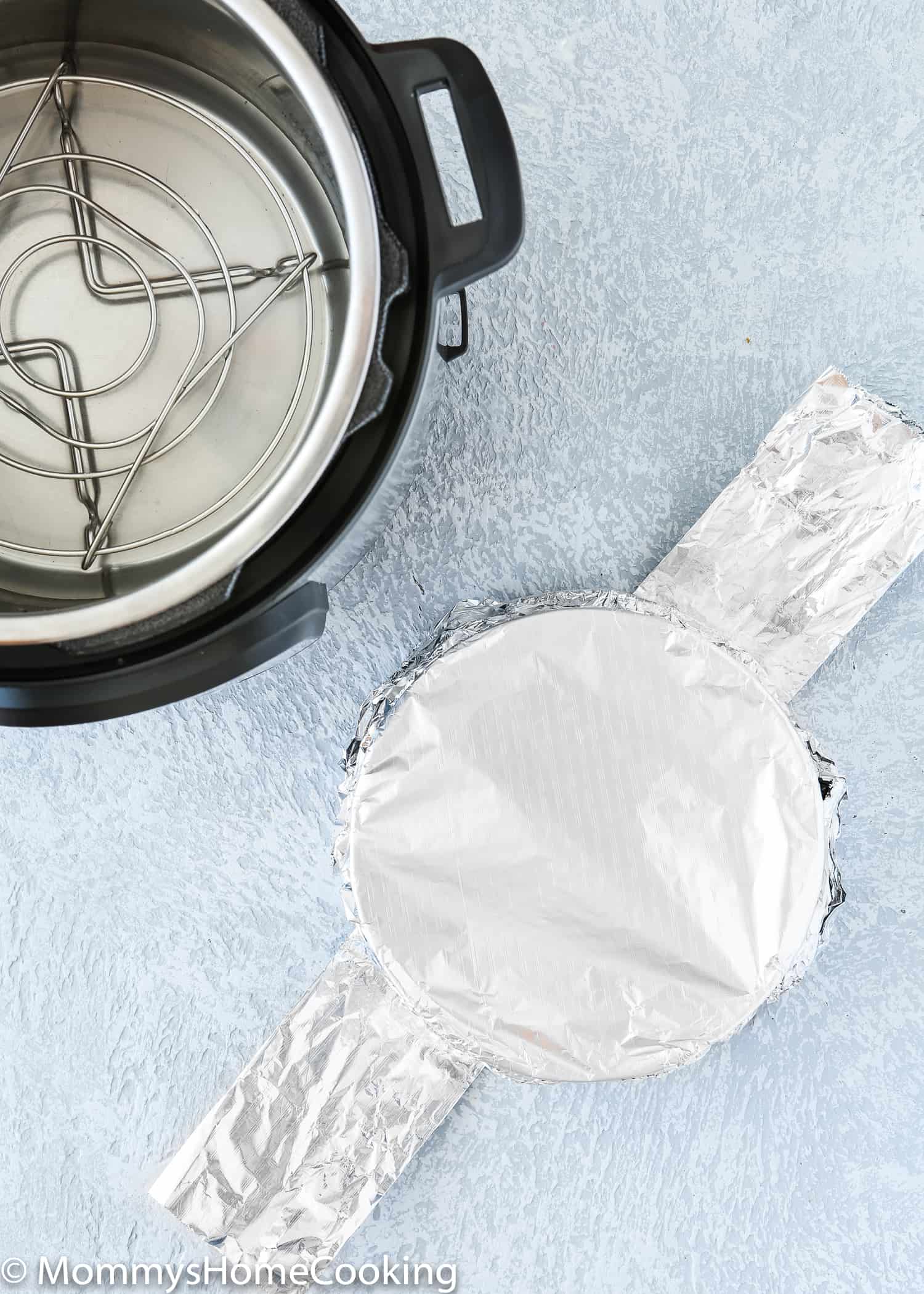how to make a foil sling for the instant pot
