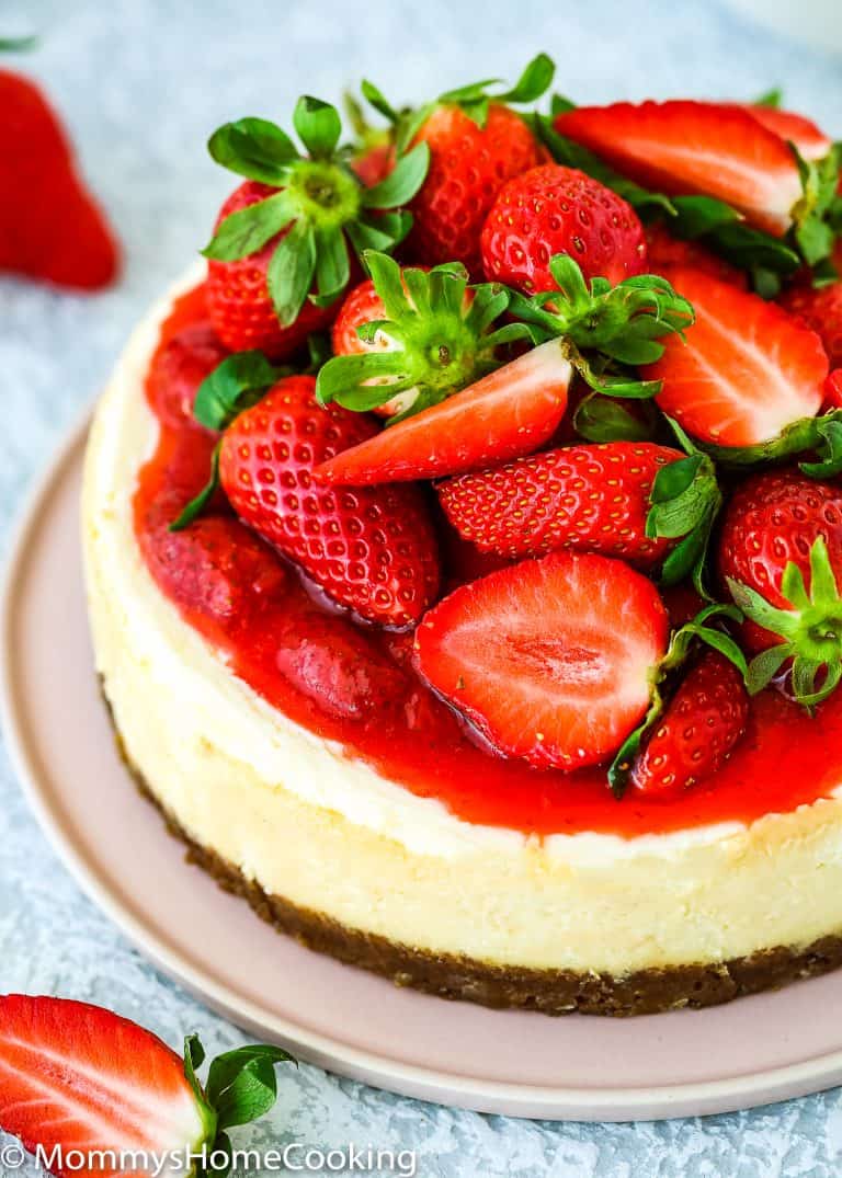 Easy Instant Pot Eggless Cheesecake - Mommy's Home Cooking