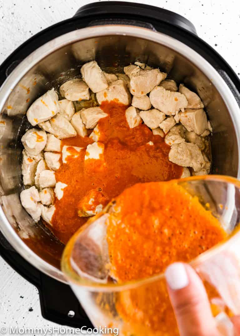 Instant Pot Korean Kimchi Chicken - Mommy's Home Cooking
