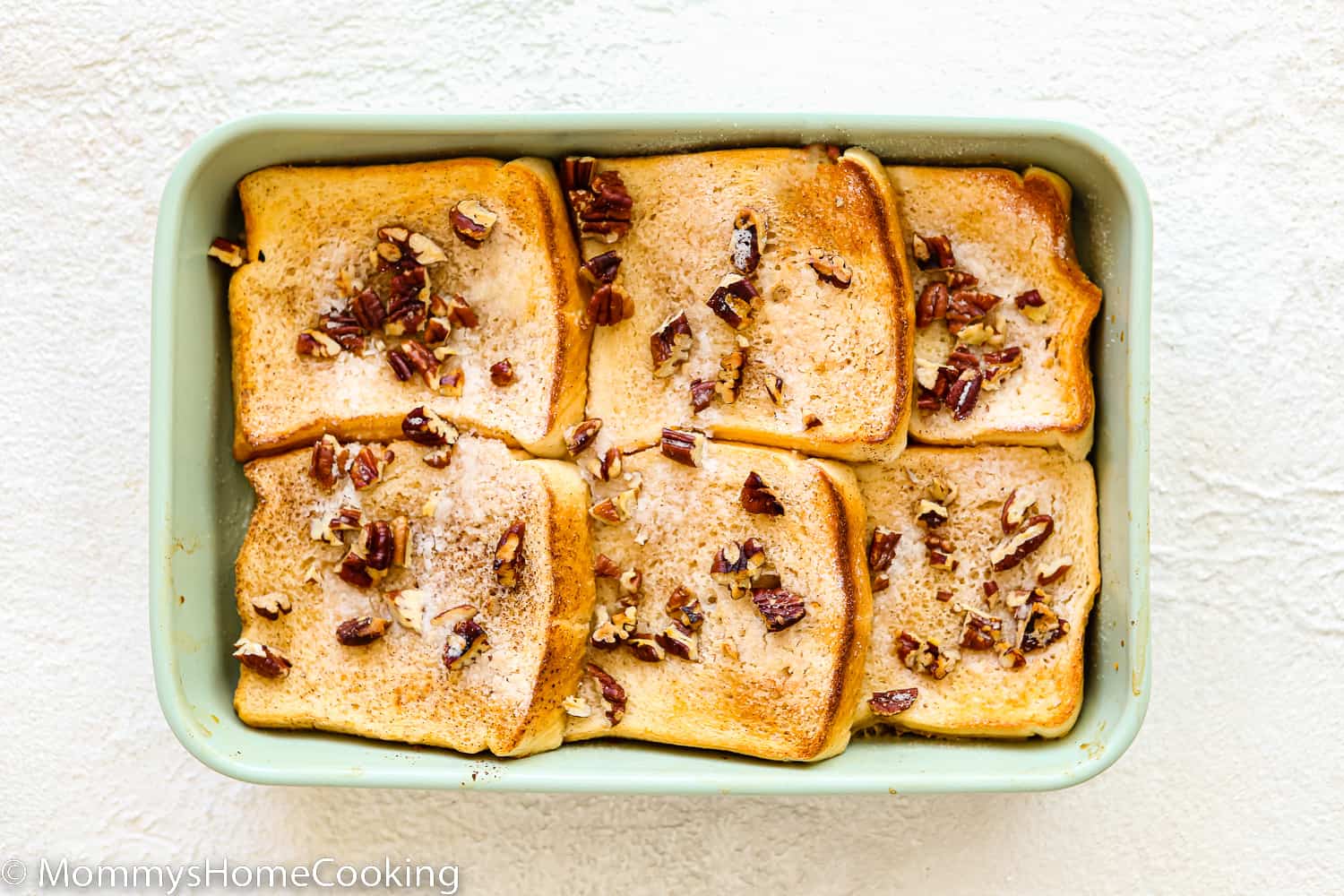 a baked Eggless French Toast Casserole.