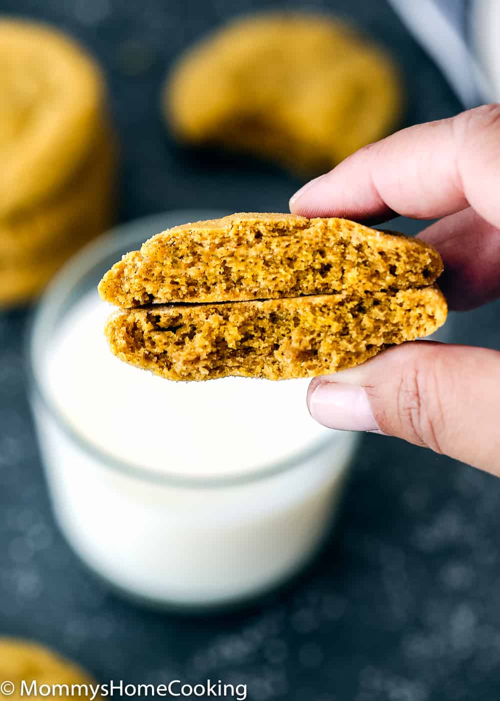 Eggless Pumpkin Snickerdoodles Mommy's Home Cooking