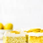 Eggless Lemon Cake slice