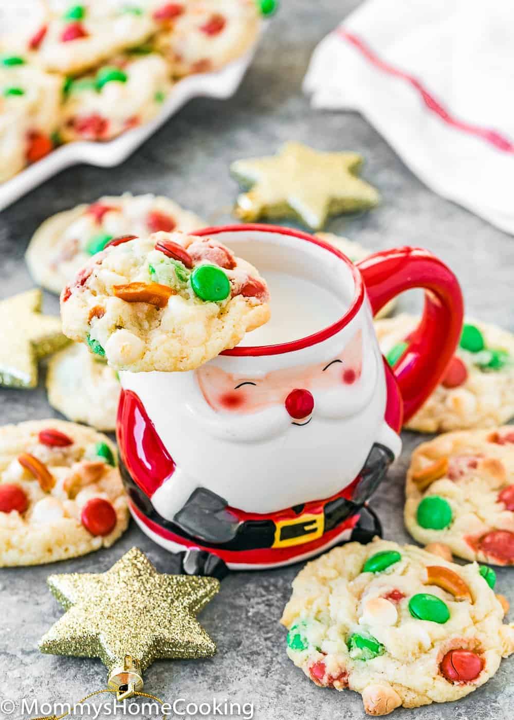 Easy Eggless Christmas Cookies Mommy S Home Cooking