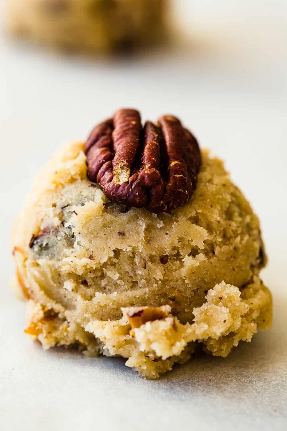 Eggless Butter Pecan Cookies Step By Step 8