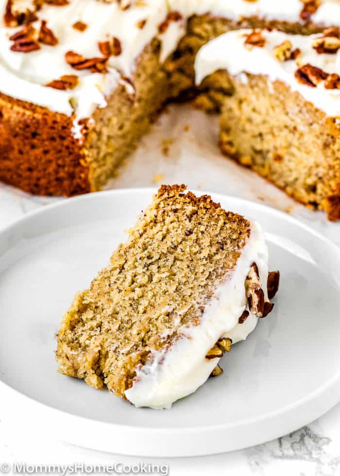 Easy Eggless Banana Cake Mommys Home Cooking