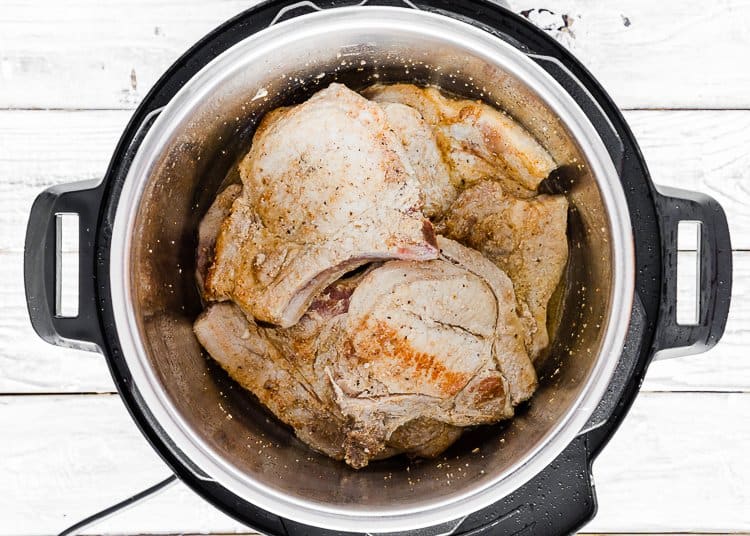 How To Make Easy Instant Pot Italian Pork Chops Step By Step 5