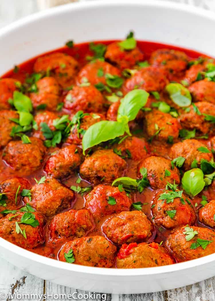 Best Eggless Italian Meatballs Mommy S Home Cooking