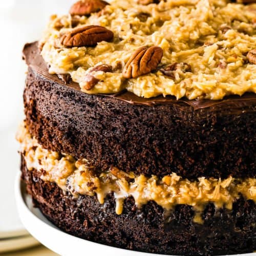 Eggless German Chocolate Cake - Mommy's Home Cooking