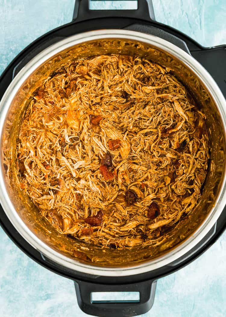 Easy Instant Pot Mexican Shredded Chicken - Mommy's Home Cooking