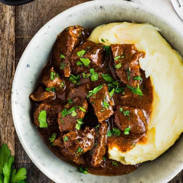 Instant Pot Beef Tips with Gravy - Mommy's Home Cooking