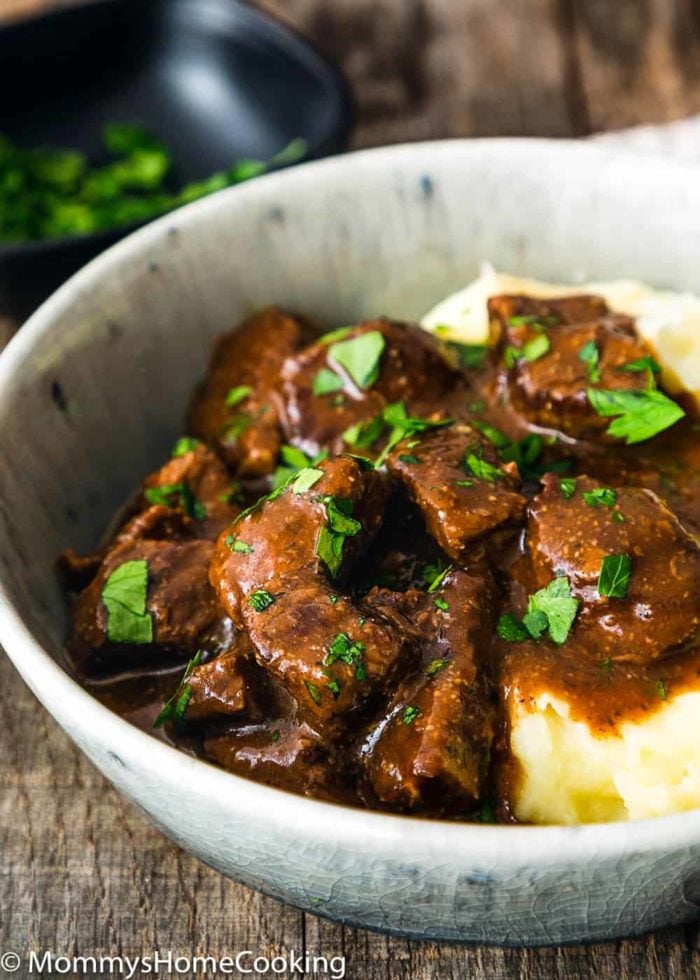 Instant Pot Beef Tips with Gravy - Mommy's Home Cooking