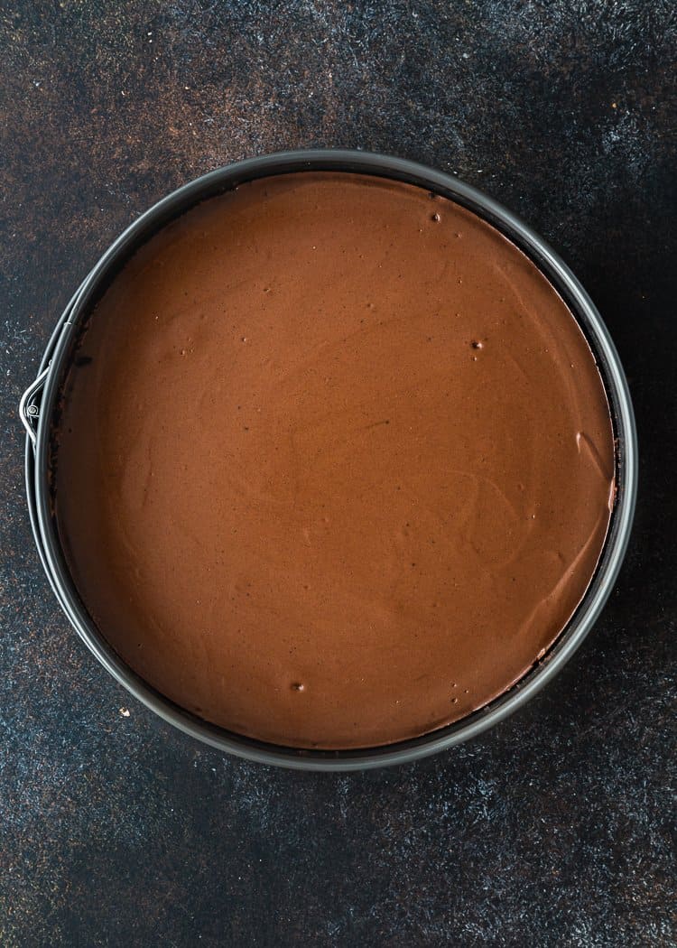 How to make Eggless Chocolate Cheesecake step by step 15