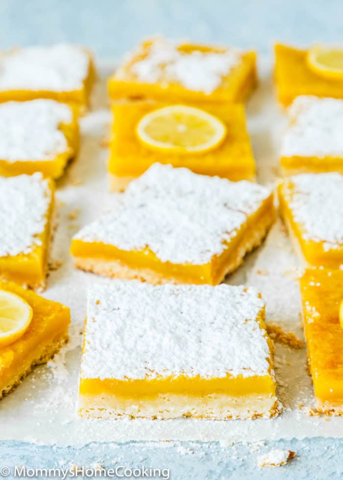 Easy Eggless Lemon Bars Mommy's Home Cooking