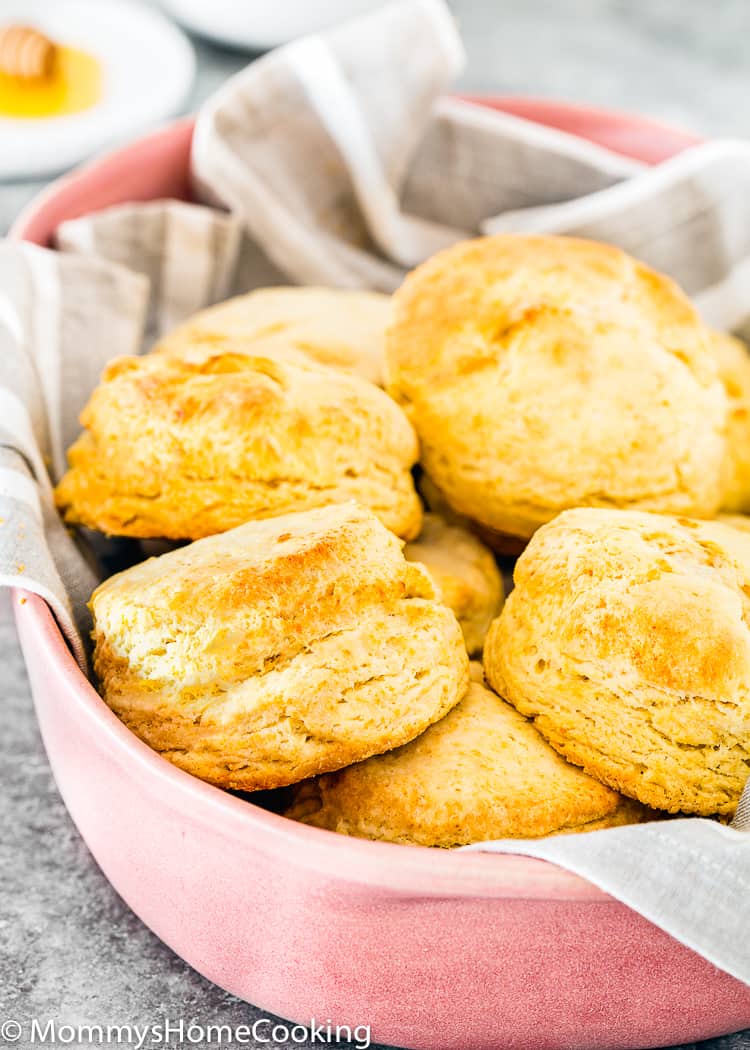 Eggless Biscuits in a basket