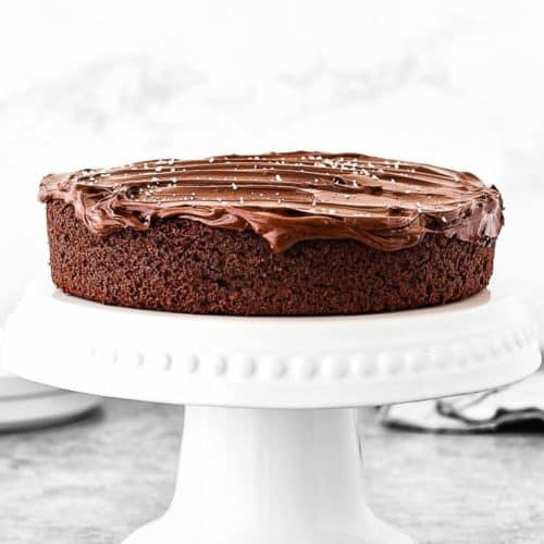 One Bowl Eggless Chocolate Cake - Mommy's Home Cooking