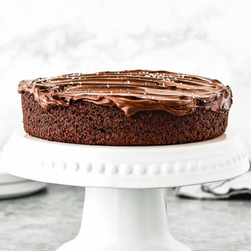Everyday Chocolate Snack Cake - Nourish and Fete