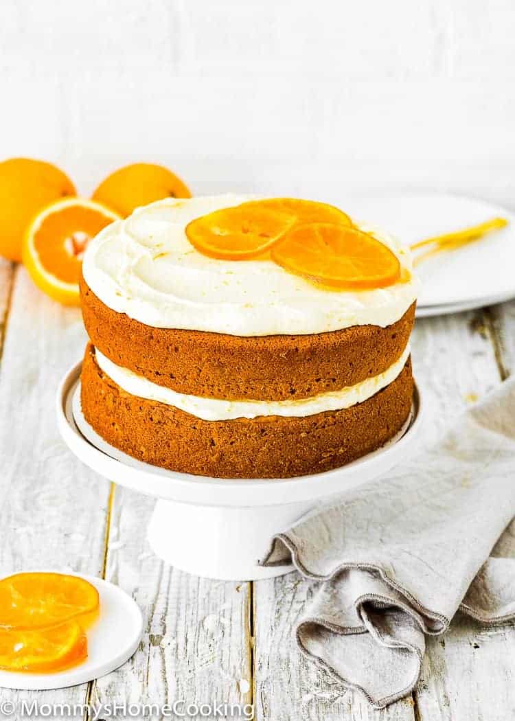Orange Layer Cake - Our Happy Mess