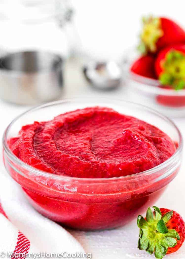 What is strawberry puree